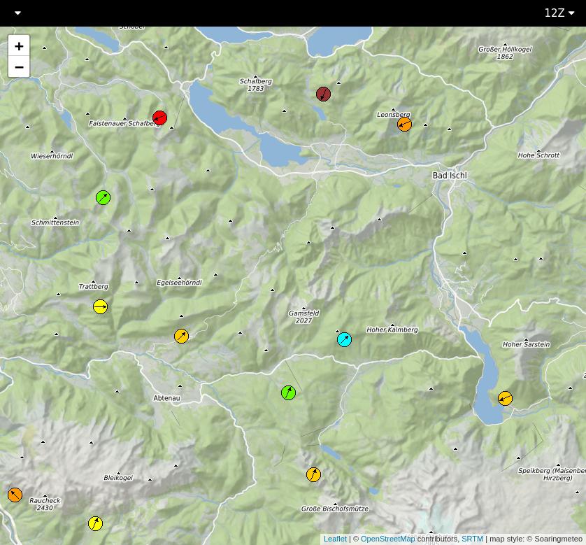 vue par défaut dans soarWRF